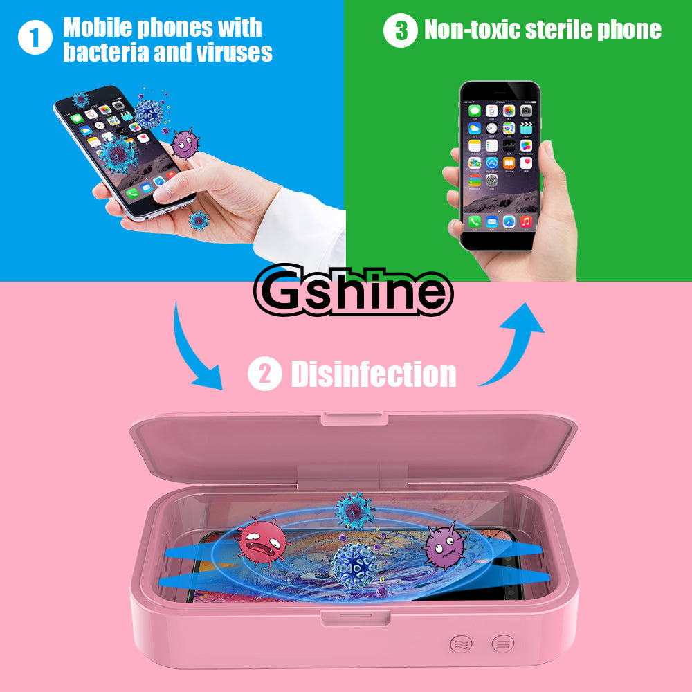 UV-C portable sterilizer| mobile phone sterilizer| – Gshinegroup